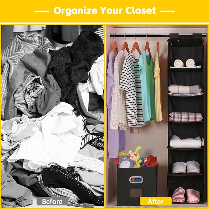 Closet Rod,17 to 55 Inch Adjustable Closet Rods for Hanging Clothes Heavy Duty Closet Hanging Rod Metal Black Closet Poles for Wardrobes