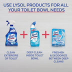 Lysol Clean & Fresh Toilet Bowl Cleaner, Ocean Fresh, 24 oz (Pack of 4)
