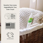 Grow Fragrance Scented Fabric and Room Air Freshener Spray - Certified Non-Toxic, 100% Plant-Based Essential Oils - 5 oz (Bamboo 2-Pack)