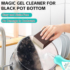 Magic Gel Cleaner for Black Pot Bottom,150 g PotBottom Cleaning Gel, Stainless Steel Cleaner for Bottom of Pots and Pans, PotGelCleaner Effortless for Burned Cookware (2 Pcs)