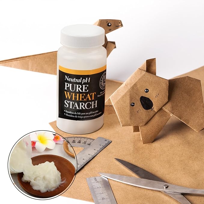 Lineco, Neutral pH Pure Wheat Starch Adhesive (8oz)