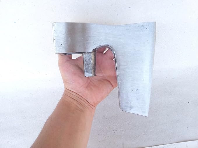 3.7lbs Bearded Steel AXE Head with Metal Guard for Handle Protection