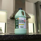 Instant Power Eco Clog Preventer - Enzyme Drain Cleaner Liquid and Deodorizer for Sink, Shower, Toilet, Garbage Disposal Cleaner, Bio-Based Drain Defense, Smell Remover and Odor Eliminator - 2 Liters