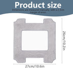 Cleaning Rag for Ecovacs Winbot W2 Omni, W1 Pro, W1 Window Vacuum Cleaner Robot, Washable and Reusable W2 Omni Mop Cloth W1 Mop Pad Accessories 9 Pcs