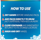 Purex 4-in-1 Laundry Detergent Pacs, Oxi Power + Odor Fighting, Powerful Clean, Stain Defense Technology, Helps Neutralize Odors, Advanced Oxi Brightening, Boost of Freshness