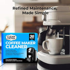 Coffee Maker Cleaner (36 Count), Cofee Maker Cleaner and Descaler, Coffee Machine Descalers, Espresso Machine Descaler Tabs for Brewer & Maker Cleaning, Compatible with Most Brands