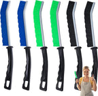 6-Pack Hard Bristle Crevice Cleaning Brush, Best Tool for Cleaning Grout, Gaps, and Sink, Home Cleaning Essentials, Crevice Cleaning Tool for Kitchen and Household Use