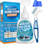 Bondtech Home Stain Remover Gel, 8 Fl Oz Heavy Duty Stain Cleaner for Washing Machine Seal, All-Purpose Cleaning for Bathroom, Grout, Shower, Kitchen, Wall