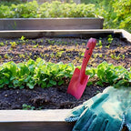 Mini Colorful Metal Hand Shovel, Trowel Set Garden Tools for Flower Soil Planting Digging Transplanting - Ideal Gardening Gift for Kids (Pack of 5)