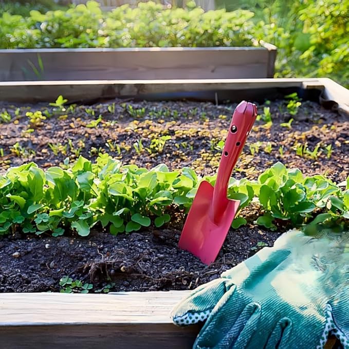 10 Pack Mini Colorful Metal Hand Shovel, Kids Teens Adults Trowel Set Garden Tools for Flower Soil Planting Digging Transplanting (11 x 3 Inch)