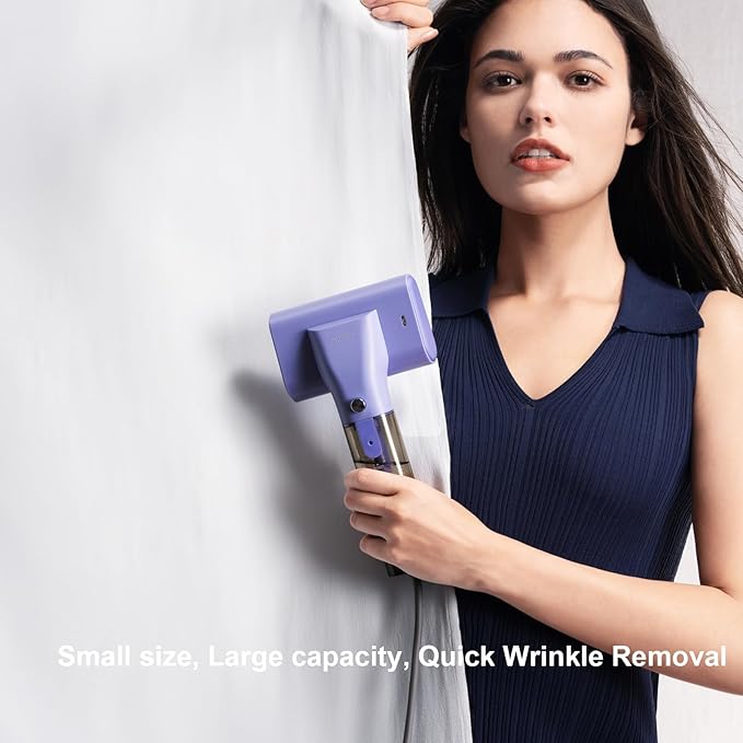 G10 Steamer for Clothes,Travel Steamer and Portable Iron, Handheld Garment Steamer, 0.9 lbs,1200W Mini Steam Iron for Travel and Home (Only for 120V)