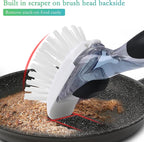New Brush Refills for OXO New Soap Dispensing Dish Brush - 8 Pack Dish Brush Cleaning Soap Dispensing Head Replacement for Scrubber