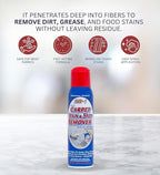 GROVE Lifter-1 Carpet Stain & Spot Remover Spray 18 oz Bundle with Microfiber Cloth - Effortless Carpet Stain Remover - Quick and Easy Carpet Cleaner Spray for Tough Stains - (4 Items)