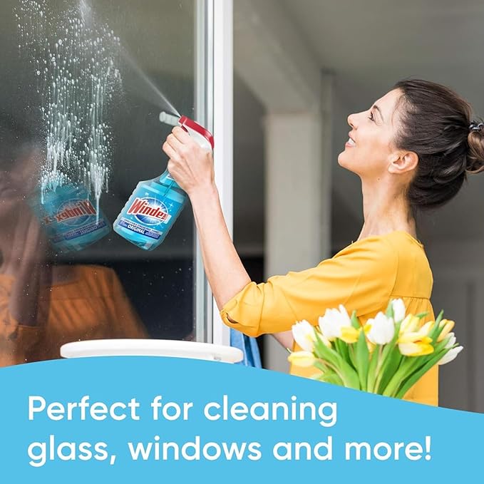 Windex 1 Gallon Refill, Glass Cleaner Refill Refill 1 Gallon Original (7f6uu)