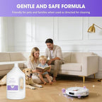 82 FL OZ/2.42 L Lavender Scented Floor Cleaning Solution Compatible with Eufy Omni C20, X8 Pro, X10 Omni, G series, L Series Robot Vacuums, Deep Cleans for Multiple Hard Floors