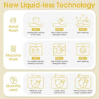 Poesie Laundry Detergent Sheet Lemon Scent 160 Count Non Plastic Travel Laundry Kit No waste Portable Washing Sheets Detergent for Machine Wash & Hand Wash