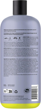 ATTITUDE Liquid Fabric Softener, Natural Origin Ingredients, For White and Colored Clothing, Deodorizes, Gentle on Delicate skin, Infused With Essential Oils, Geranium & Lemongrass, 38 Loads, 32 Fl Oz