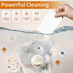 Poesie Laundry Detergent Sheets Citrus Scent 160 Sheets 80 Large Loads Laundry Strips No Plastic Jug Liquidless Travel Portable HE for Camping Dorm Life Clean