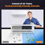 K&F CONCEPT Long-Lasting Compressed Air Duster, 8000mAh-150min Endurance| 150000RPM|LED Light|3 Gear Adjustable|Rechargeable Brushless Motor|for Computer, Keyboard, Car, Home