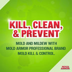 MOLD ARMOR Professional Brand Mold Kill & Control Spray, 32 oz., Hard Surface Mold and Mildew Remover, Visible Results in Minutes, Eliminates Bacteria and Viruses