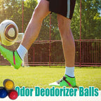 Shoe Deodorizer Balls for Sneaker, Fresh Cologne Scent, Essential Oil Sneaker Deodorizer Ball, Small Spaces Odor Eliminator Air Freshener for Shoes, Gym Bags, Drawers and Locker (Cologne)