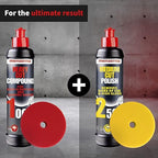 menzerna "Heavy Cut Compound 1000" I Abrasive Polishing Compound for Deep Scratches, Sanding Marks, Swirls & Holograms I Buffing and Polishing Compound for Scratch Repair I Silicone Free I 8 fl oz.