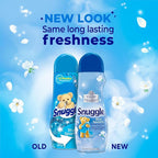 Snuggle In Wash Scent Booster, 21 Oz, Pack of 4, Blue Sparkle, Laundry Beads for Long-Lasting Freshness, Fragrance Enhancer for Clothes, Bedding & Activewear, HE Safe