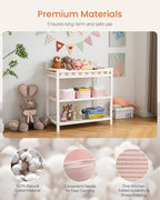 Small Woven Basket, 12 x 8 x 4.5 Inches, Storage Basket for Organizing, Cute Small Rope Shelf Closet Cube Storage Bins Baskets for Shelves, Dog Toy Gift Baskets Empty, 3 Pack Light Pink