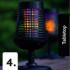 PIC Solar Insect Killer Torch (DFST), Bug Zapper and Accent Light, Solar Bug Zapper - Kills Bugs on Contact
