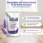 Floor Lavender Cleaning Solution 1 bags Refill, Compatible with Tineco All Series Robot Vacuum Cleaner, Eco-Safe, Streak-Free Formula for Hard Floors, Pet & Kid Friendly