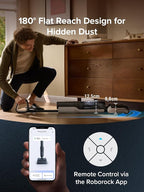 roborock F25 ACE Wet Dry Vacuum Cleaner, Cordless Vacuum Mop All in One for Hard Floor, 20000Pa Hardwood Floor Cleaner with Zero Tangle, 194°F Hot Air Flash Drying Electric Mop, 180° Lie Flat, WiFi