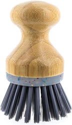 Beille 2pk Dish Brush with Bamboo Palm Handle and Heavy Duty Bristles Kitchen Essentials