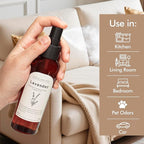 Linen and Room Spray, Lavender Room Fragrance Spray, Air Freshener Spray, Air Fresheners for Home, Bathroom, Bedding, Each 4.06 fl oz (2 Pack)