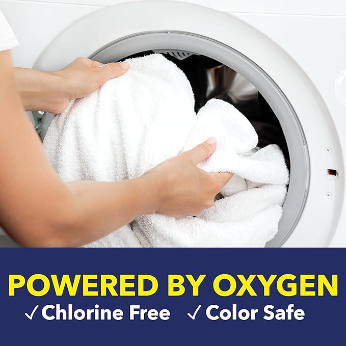 OxiClean Whitener and Stain Remover Power Paks | White Revive | 24 Count | Pack of 2