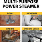 Wagner Spraytech C900134 925e Elite Steamer Multi-Purpose Mop with 20 Accessories for Chemical-Free Steam Cleaning, Hardwood Floors, Tile, and More