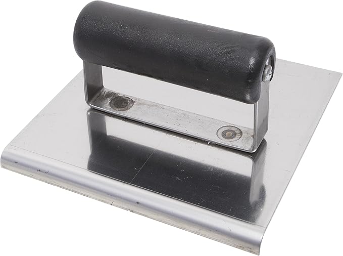 MARSHALLTOWN QLT Stainless Steel Hand Edgers, Plastic Handle Material, 152mm Width, 152mm Length, 3mm Radius, 6mm Lip, Made In The USA, CE511SP