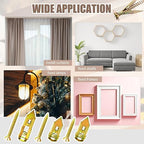 420 Pcs Self Drilling Drywall Anchors with Screws Kit, 2 Sizes Anchors and 3 Sizes Expansion Screws Kit with a Storage Box, Zinc Plated Steel Wall Anchor Screw No Drilling Required