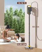 LABIGO 10-in-1 Steam Mop with Detachable Handheld Steamer, 350ml Tank, 10s Heat-Up, 248°F Steam Cleaner, 2-Level Control and Swivel Head for Floor, Carpet, Tile - Lightweight and Multi-Surface, Gray