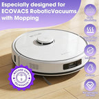82 FL OZ/2.42 L Lavender Scented Floor Cleaning Solution Compatible with Ecovacs X1/X2/X5/X9/X11/T20/T30/T80/N20/N30 Series and all other Robot Vacuum, Deep Deodorization Free Stain Busting Residue