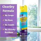 Invisible Glass 91160 Premium Aerosol Glass and Window Foaming Cleaner Spray – Cleans Glass, Windows, Mirrors, Shower Doors, and More – Streak-Free, Ammonia-Free, Tint-Safe – 19 oz