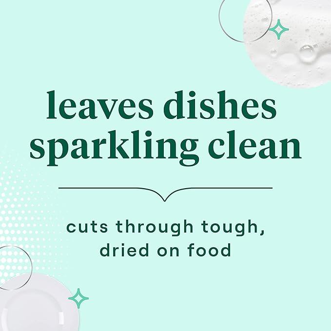 Seventh Generation Dish Soap Fresh Lime & Ginger Scent 1 count Dishwashing Soap Dish Detergent Liquid Soap 19 oz