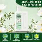 Snowlily 20X Concentrated Multi-Surface Steam Mop Solution for All Steam Mops & Machines – Cleans Floors, Curtains, Carpets & Fabrics, Fresh Floral Scent, 16.9 fl oz (Fresh Floral)