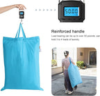 Polecasa Heavy Duty Large Laundry Bag with 130gsm Tear Resistant Fabric and Handles, Easy to Carry Durable Dirty Clothes Drawstring Bag, Perfect for College Dorm,Travel, 28”x36”,Gulf Blue