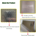 6 Pack 2 inch Wall Patch Repair, Drywall Patch Self-Adhesive Mesh Drywall Repair Patch and Fiberglass Repair Kit,Heavy Duty Dry Wall Hole Repair Patch for Drywall Plasterboard(2 x 2'')