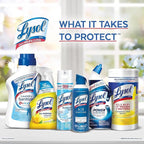 Lysol Toilet Bowl Cleaner Gel, For Cleaning and Disinfecting, Stain Removal, Contains Bleach, 24oz (Pack of 2)