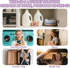 Laundry Detergent Sheets - 240 Loads Girls Lavender Laundry Sheets for Dorm,College,Home, Hotel,Apartment,Camping,Cruise,Road Trip,Beach Vacation,Backpack,Small Space, Family School Travel Essentials