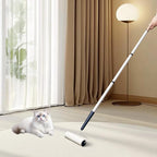 Lint Roller for Pet Hair Extra Sticky with 3 Extendable Handle, Large Surface 6.3'' Lint Remover Mop with 300 Sheets for Floor Clothes Furniture Dog Cat Hair