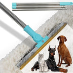 Pet Hair Remover for Carpets with 3 Lengths Adjustable Handle (23-54") - Stand-Up Tool to Remove Matted Dog & Cat Hair from Deep Pile Rugs, Stairs, Under Furniture