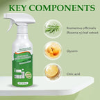 Ion Kitchen Cleaner Spray, Kitchen Oil Stains Cleaner, Kitchen Multi-purpose Foam Cleaner Spray for Appliance/Hold/Oven/Stove/Sink Range Hood, Clean Up Kitchens Oil Stains