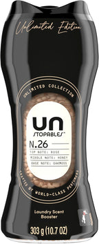 Downy Unstopables Unlimited Collection In-Wash Laundry Scent Booster Beads, No. 26, Fine Fragrance, Long-Lasting Fresh Scent Beads, 10.7 oz